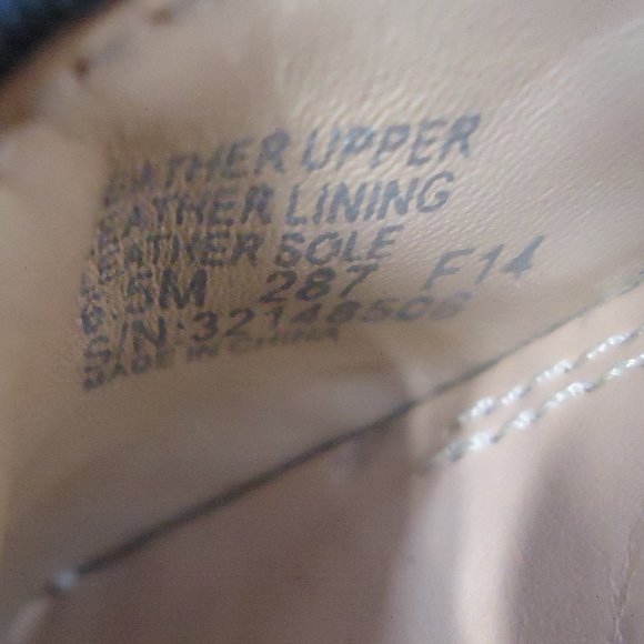 SIZE 6.5 M. TORY BURCH ‘Vanessa’ leather flats - Picture 7 of 16